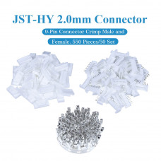 JST HY 2.0 mm 9-Pin Connector Kit