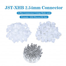 JST XHB 2.54 mm 3-Pin Connector Kit