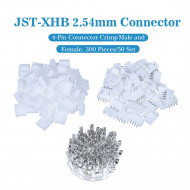 JST XHB 2.54 mm 4-Pin Connector Kit