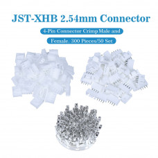 JST XHB 2.54 mm 4-Pin Connector Kit