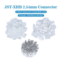 JST XHB 2.54 mm 5-Pin Connector Kit