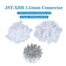 JST XHB 2.54 mm 7-Pin Connector Kit