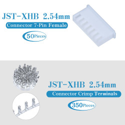 JST XHB 2.54 mm 7-Pin Connector Kit