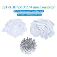 JST XHB SMD 2.54 mm 10-Pin Connector Kit