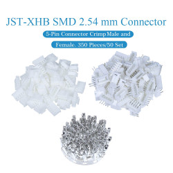 JST XHB SMD 2.54 mm 5-Pin Connector Kit