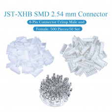JST XHB SMD 2.54 mm 8-Pin Connector Kit