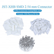 JST XHB SMD 2.54 mm 9-Pin Connector Kit