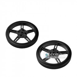 5908-D3 Wheels Compatible with N20 Motor Interface Black