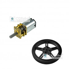 N20 Motor 360°Degree With 5908-D3 Wheels