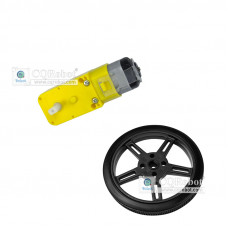 TT Motor (Without Wire) With 5908-TT Wheels