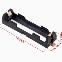 1 - 18650 SMD/SMT Battery Holder, with Copper Contacts.