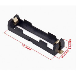 1 - 18650 SMD/SMT Battery Holder, with Copper Contacts.