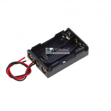 3 AAA Battery Holder, with Cable without Connector.