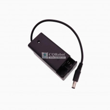 2 AA Battery Holder, with Cover ON-Off Switch and DC5.5-2.1 Male Plug Cable.