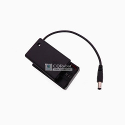 3 AAA Battery Holder, with Cover ON-Off Switch and DC5.5-2.1 Male Plug Cable.
