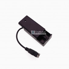 2 AA Battery Holder, with Cover ON-Off Switch and USB Female Plug Cable.