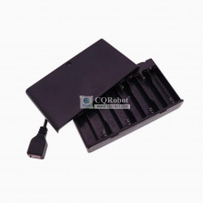 8 AA Battery Holder, with Cover ON-Off Switch and USB Female Plug Cable. 8 AA Battery Holder, with Cover ON-Off Switch and USB Female Plug Cable.