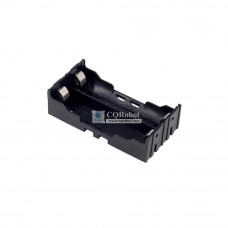 2 - 18650 Battery Holder Direct-Plug Type (Series / Parallel), with Solder Pins. 2 - 18650 Battery Holder Direct-Plug Type (Series / Parallel), with Solder Pins.