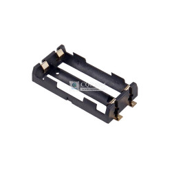 2 - 18650 SMD/SMT Battery Holder, with Copper Contacts.
