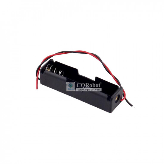 1 - 18650 Battery Holder, with Cable without Connector. 1 - 18650 Battery Holder, with Cable without Connector.