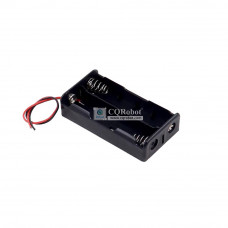 2 - 18650 Battery Holder Series Connection, with Cable without Connector. 2 - 18650 Battery Holder Series Connection, with Cable without Connector.