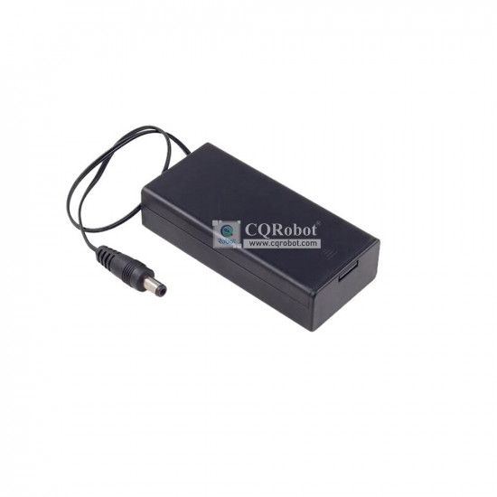 2 - 18650 Battery Holder Series Connection, with Cover and On/Off Switch, with DC5.5-2.1 Male Plug Cable. 2 - 18650 Battery Holder Series Connection, with Cover and On/Off Switch, with DC5.5-2.1 Male Plug Cable.