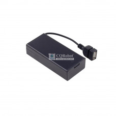 2 - 18650 Battery Holder Series Connection, with Cover and On/Off Switch, with USB Female Plug Cable.