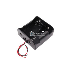 2 D-Cell Battery Holder, with Cable without Connector.