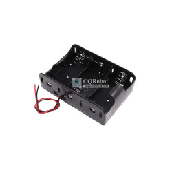 3 D-Cell Battery Holder, with Cable without Connector.