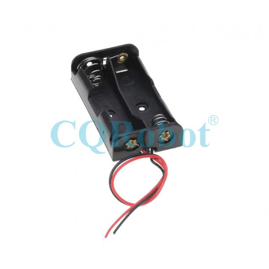 2 AA Battery Holder, with Cable without Connector. 2 AA Battery Holder, with Cable without Connector.
