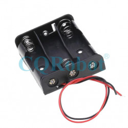 3 AA Battery Holder, with Cable without Connector.