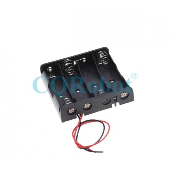 4 AA Battery Holder, with Cable without Connector. 4 AA Battery Holder, with Cable without Connector.