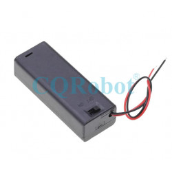 1 AA Battery Holder, with Cover ON-Off Switch and Cable without Connector.