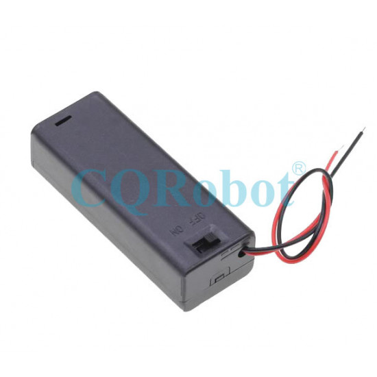 1 AA Battery Holder, with Cover ON-Off Switch and Cable without Connector. 1 AA Battery Holder, with Cover ON-Off Switch and Cable without Connector.