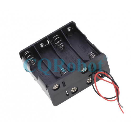 8 AA Battery Holder Back to Back, with Cable without Connector. 8 AA Battery Holder Back to Back, with Cable without Connector.