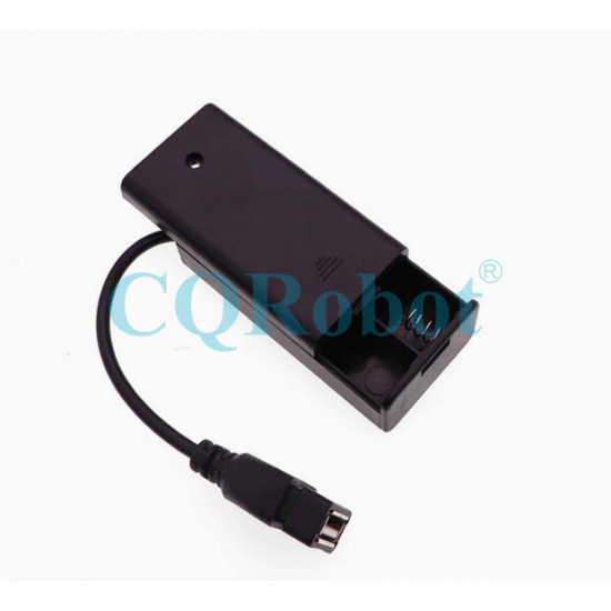 2 AA Battery Holder, with Cover ON-Off Switch and USB Female Plug Cable. 2 AA Battery Holder, with Cover ON-Off Switch and USB Female Plug Cable.