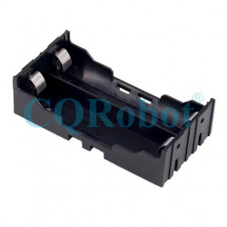 2 - 18650 Battery Holder Direct-Plug Type (Series / Parallel), with Solder Pins.