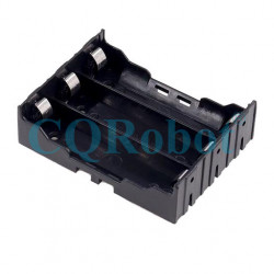 3 - 18650 Battery Holder Direct-Plug Type (Series / Parallel), with Solder Pins.