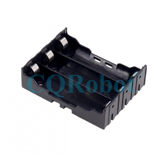 3 - 18650 Battery Holder Direct-Plug Type (Series / Parallel), with Solder Pins. 3 - 18650 Battery Holder Direct-Plug Type (Series / Parallel), with Solder Pins.