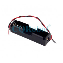1 - 18650 Battery Holder, with Cable without Connector.