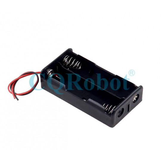 2 - 18650 Battery Holder Series Connection, with Cable without Connector. 2 - 18650 Battery Holder Series Connection, with Cable without Connector.