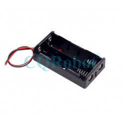 2 - 18650 Battery Holder Parallel Connection, with Cable without Connector.