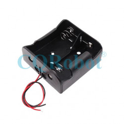 2 D-Cell Battery Holder, with Cable without Connector.
