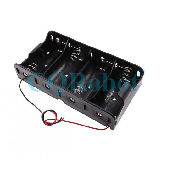 4 D-Cell Battery Holder, with Cable without Connector. 4 D-Cell Battery Holder, with Cable without Connector.