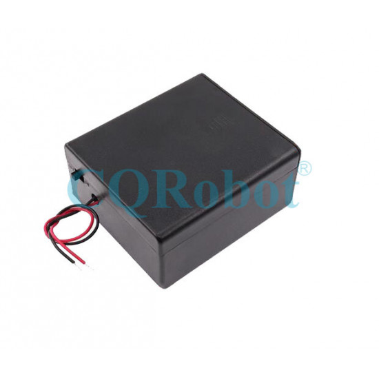 2 D-Cell Battery Holder, with Cover ON-Off Switch and Cable without Connector. 2 D-Cell Battery Holder, with Cover ON-Off Switch and Cable without Connector.