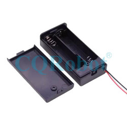 2 AA Battery Holder, with Cover ON-Off Switch and DC5521 Male Plug Cable.