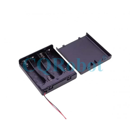 4 AA Battery Holder, with Cover ON-Off Switch and PH2.0 Plug Cable. 4 AA Battery Holder, with Cover ON-Off Switch and PH2.0 Plug Cable.