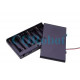 8 AA Battery Holder, with Cover ON-Off Switch and SM2.5 (Hole) Plug Cable. 8 AA Battery Holder, with Cover ON-Off Switch and SM2.5 (Hole) Plug Cable.
