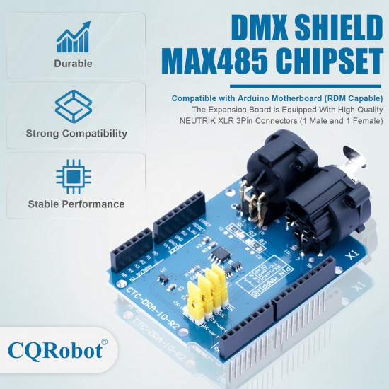 DMX Shield for Arduino DMX Shield for Arduino