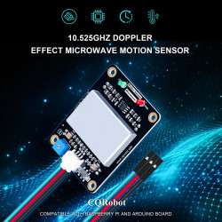 10.525GHz Doppler Effect Microwave Motion Sensor